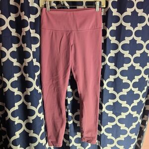 Yogalicious Lux Mauve Leggings Size Small